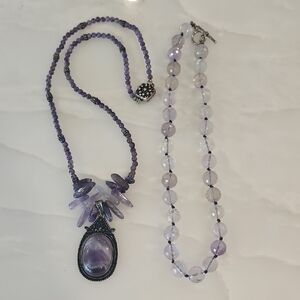 Amethyst Necklace Bundle